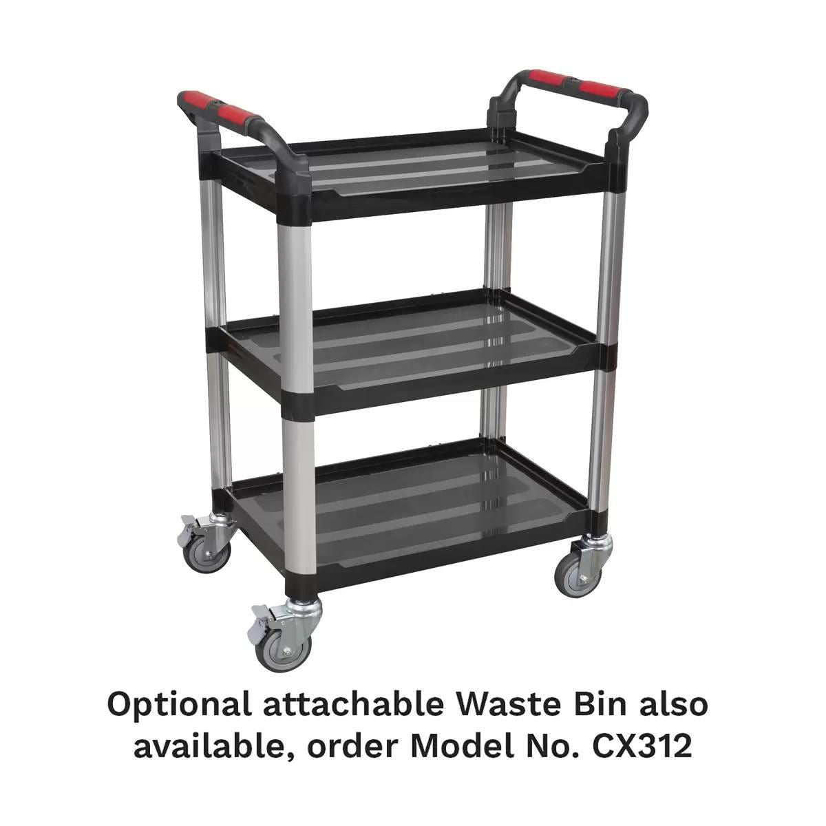 Sealey CX309 3-Level Composite Workshop Trolley