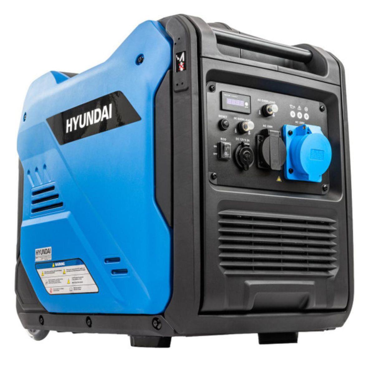 Hyundai HY6250SEi Inverter Generator Electric Start Pure Sine Wave 230V/5500W