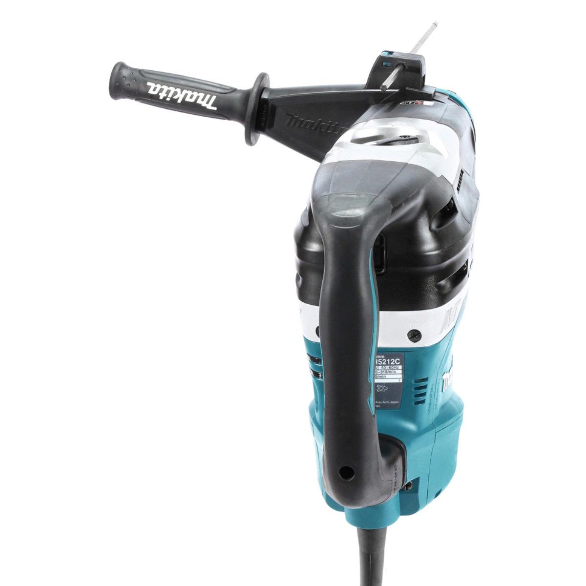 Makita HR5212C/1 52mm 2-Mode SDS-Max Rotary Demolition Hammer With AVT 110V/1510W