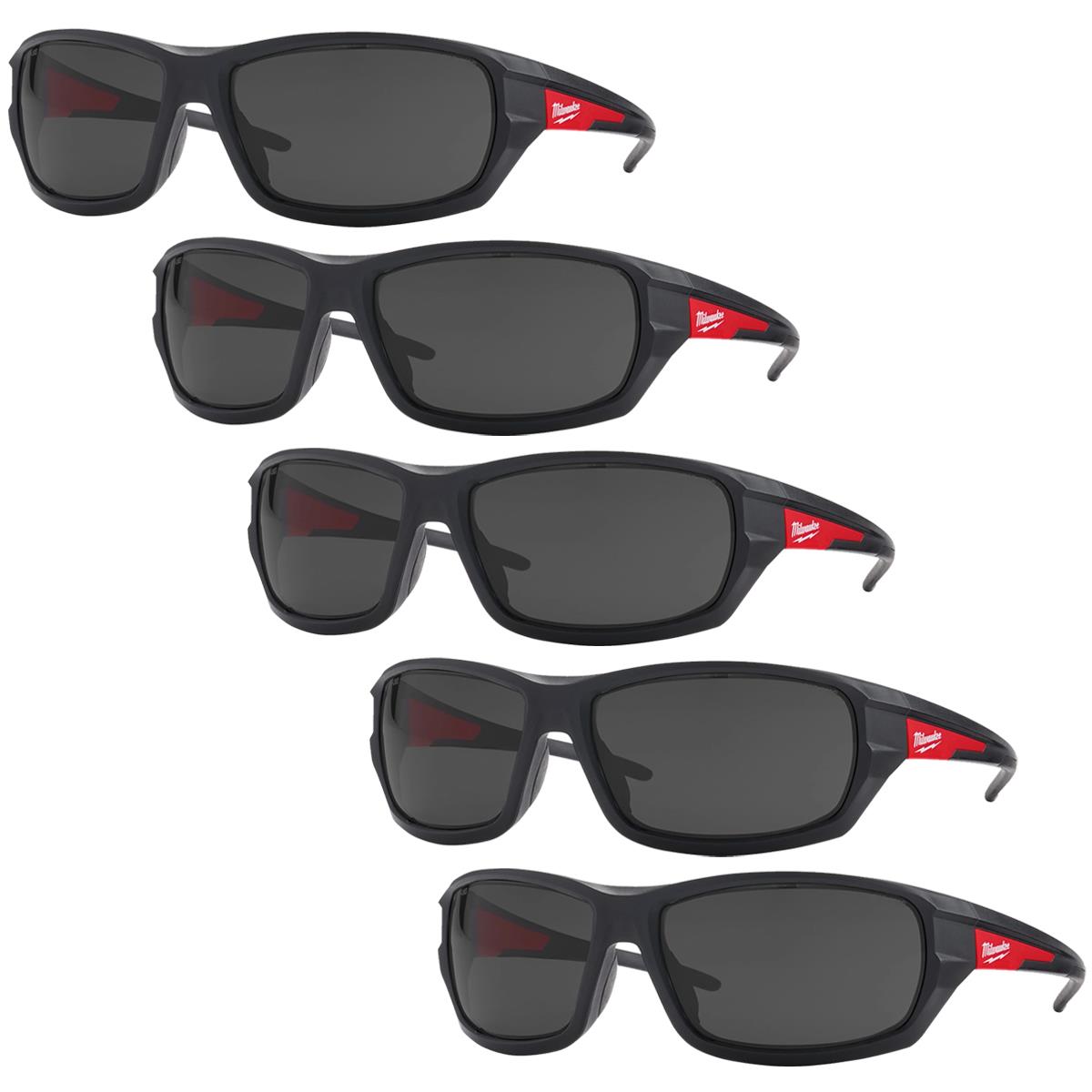 Milwaukee Performance Safety Glasses Tinted 4932471884 Pack of 5