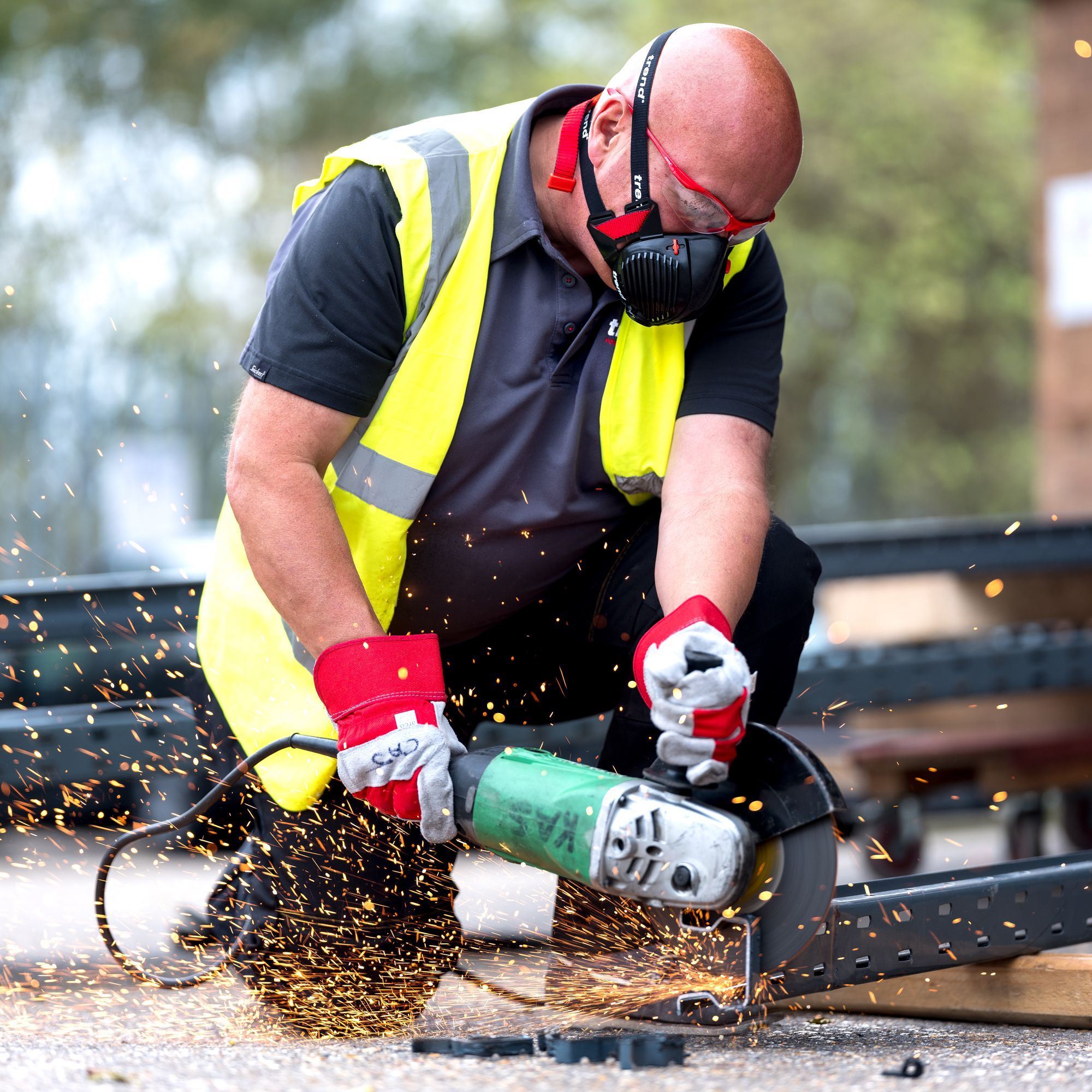 Trend Air Stealth Half Mask Small/Medium STEALTH/SM