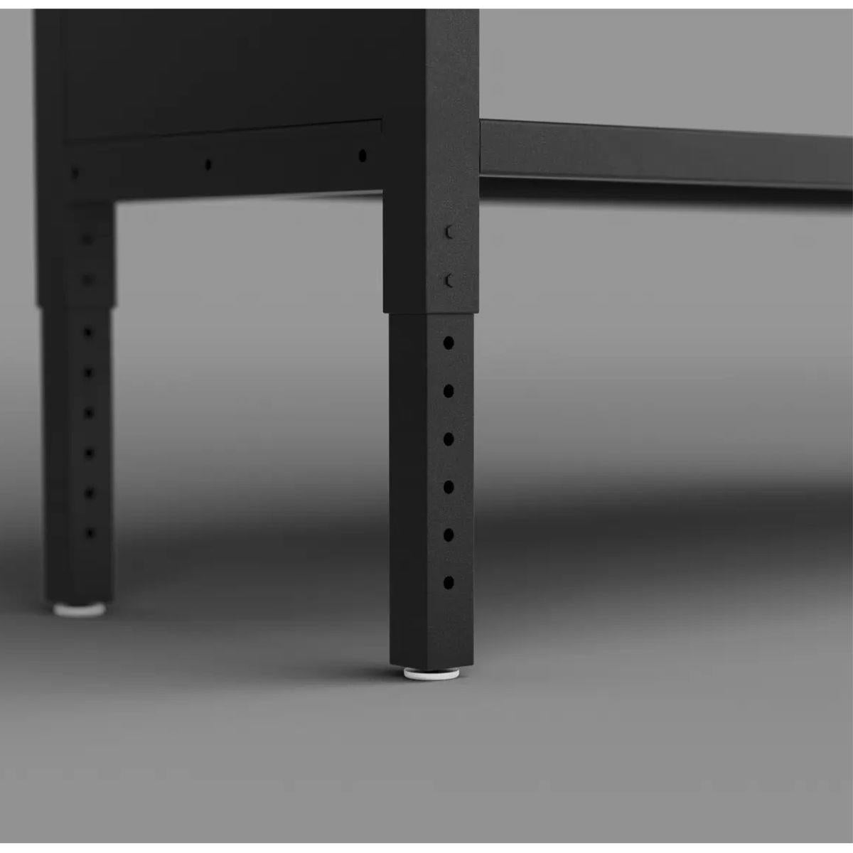 Sealey APMWB50COMBOSS Superline PRO Modular Workbench with Pegboard Back Panel Stainless Steel Worktop 1265mm