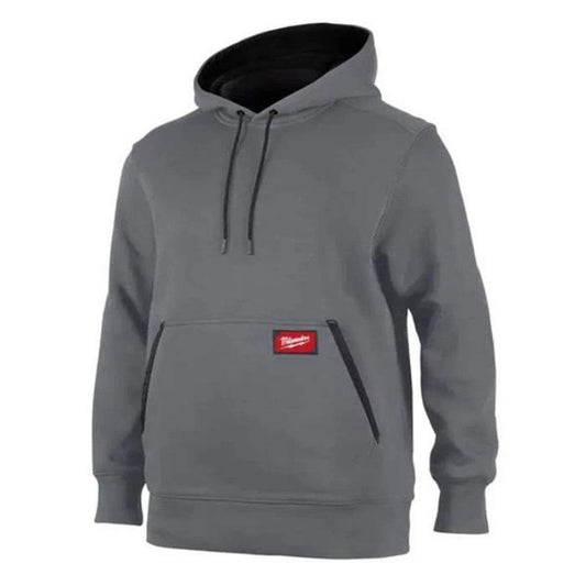Milwaukee Grey Midweight Work Hoodie - Large 4932493123