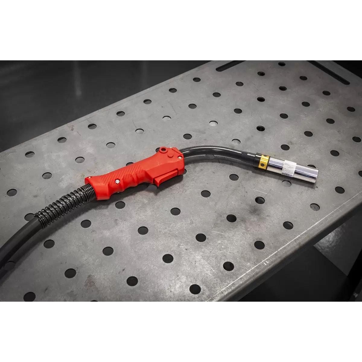 Sealey POWERMIG500i 500A Professional Gas/Gasless MIG/TIG/MMA Inverter Welder With Portable Wire Feeder 400V/3ph