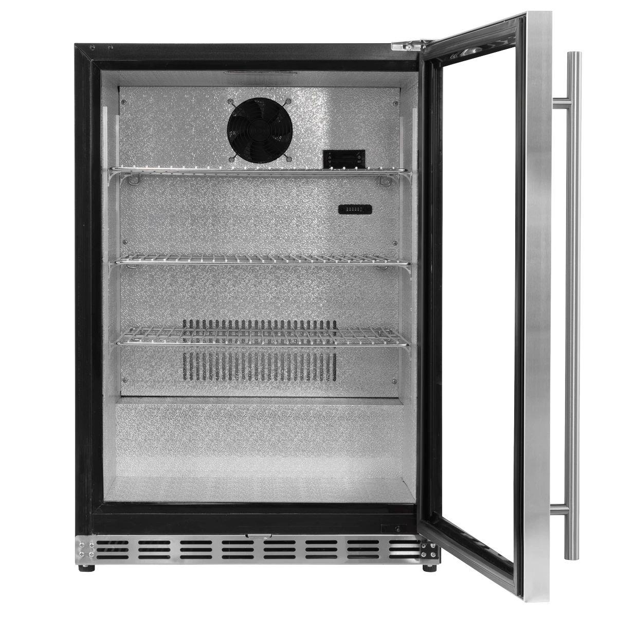 Sealey DH439 Baridi Outdoor Drinks/Beverage/Bar Fridge with Triple Glazed Door & Security Lock 150L
