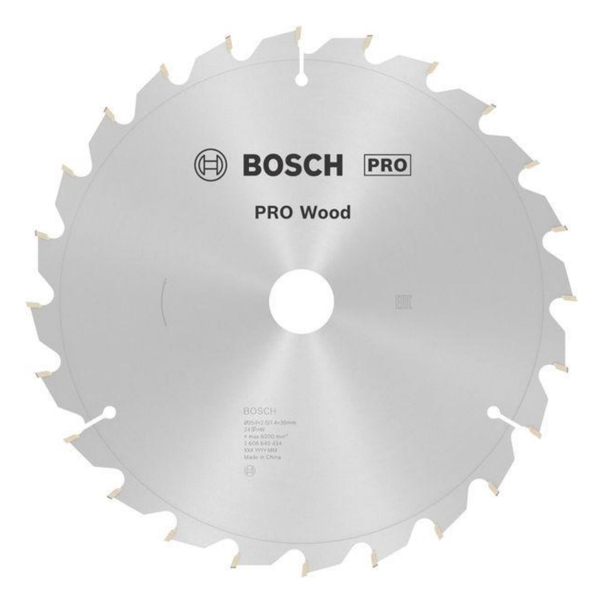 Bosch 254mm x 30mm 24T Wood Mitre Saw Blade - 2608640434