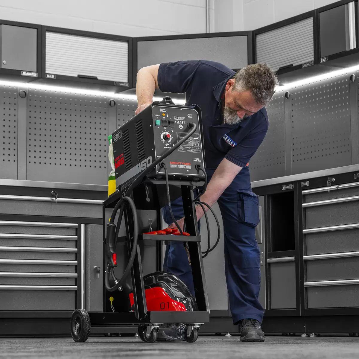 Sealey BTR4 Universal Trolley for MIG Welders19516