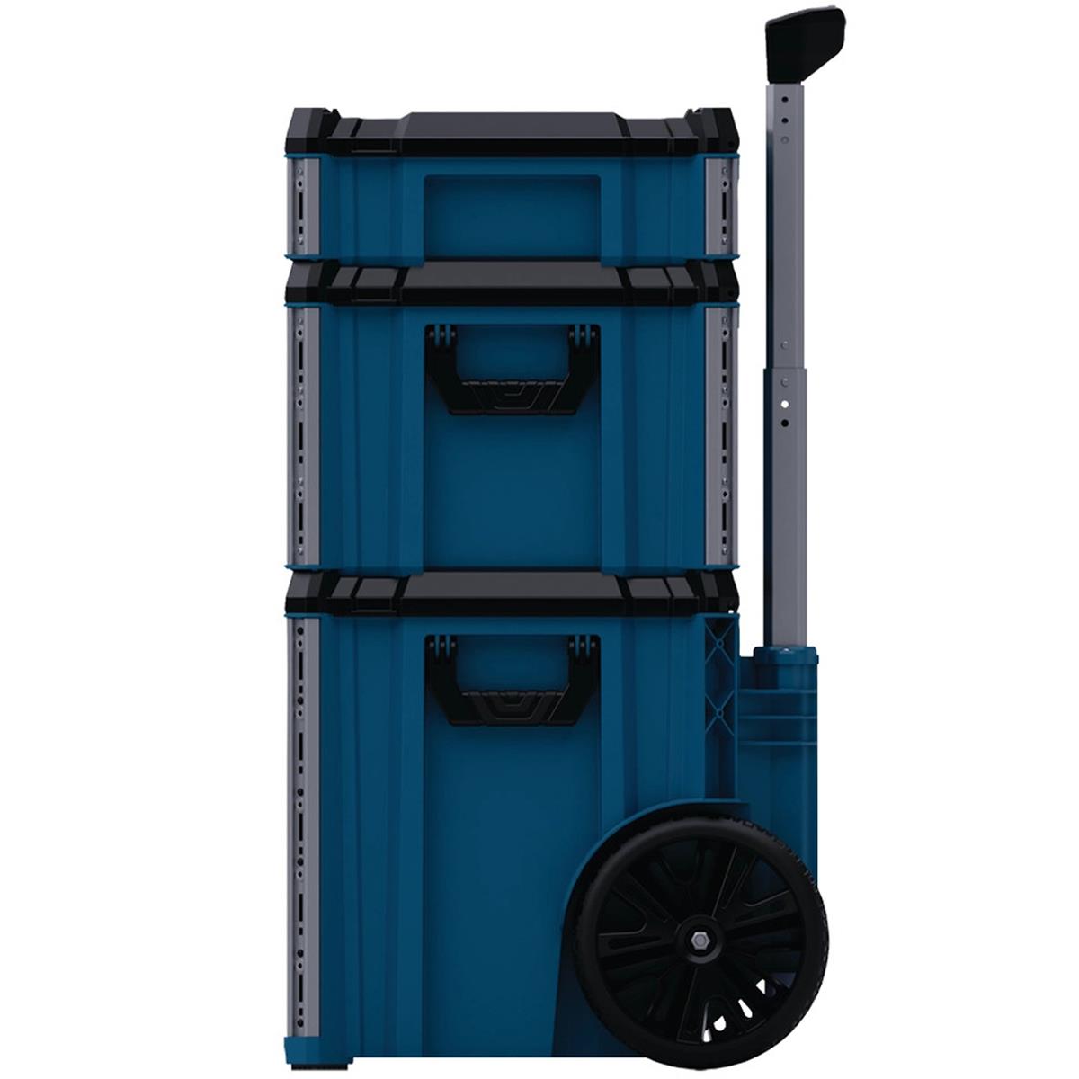 Bosch 1600A037DY 3 Piece L-BOXX Contractor Case & Trolley Set