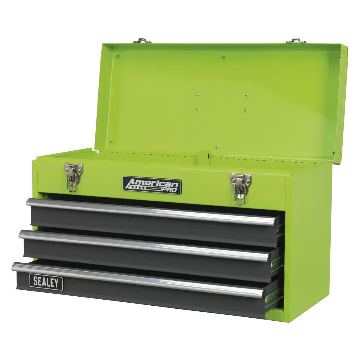 Sealey AP9243BBHV Tool Chest 3 Drawer Portable with Ball-Bearing Slides