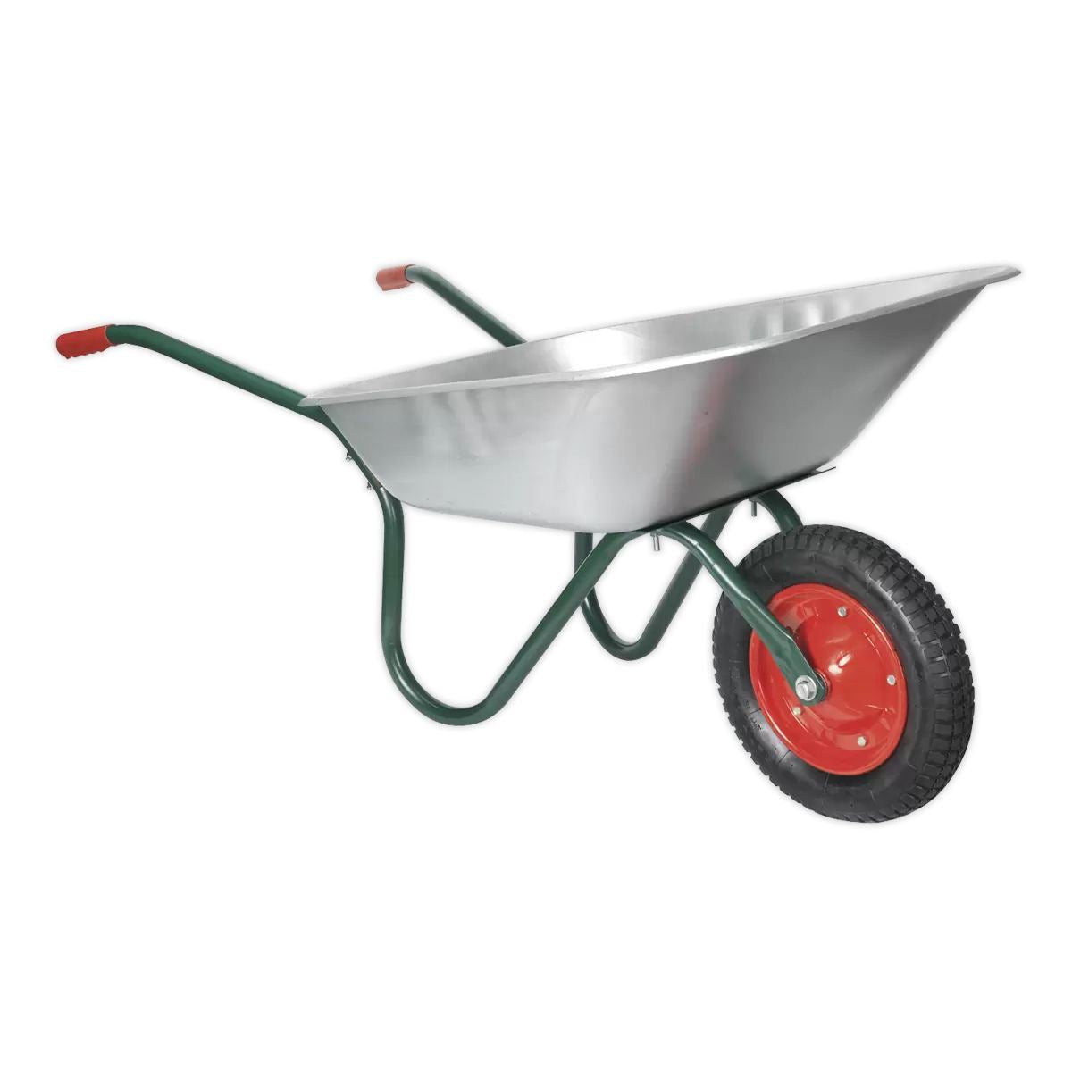 Sealey WB65 Galvanized Wheelbarrow 65L