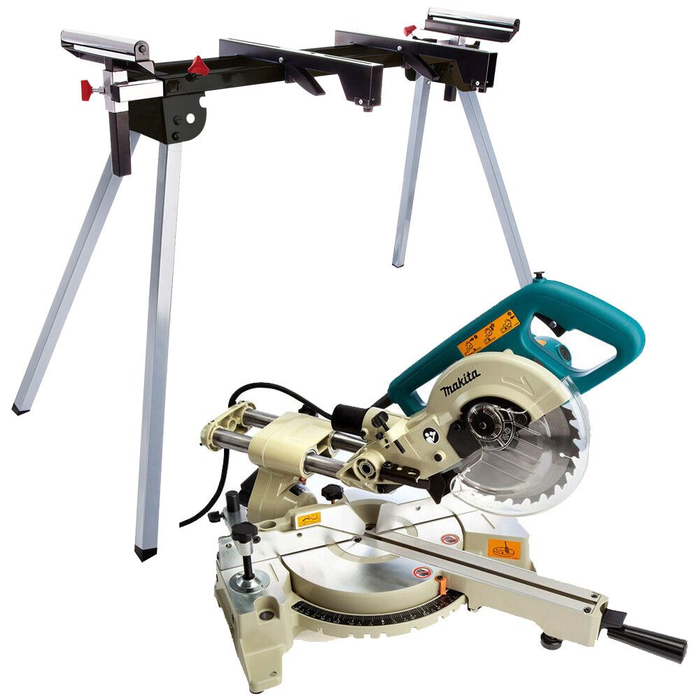 Makita LS0714N 190mm Slide Compound Mitre 110V Saw with Leg Stand