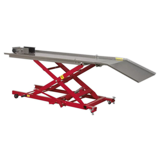 Sealey MC454 Hydraulic Motorcycle Motorbike Lift Ramp Bench 450Kg Capacity