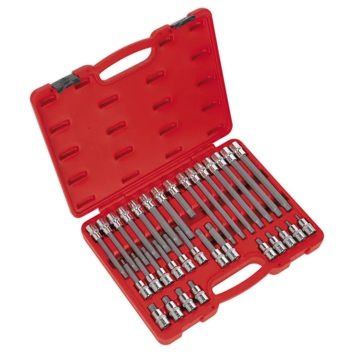 Sealey AK2198 Ribe Socket Bit Set 32pc 1/2