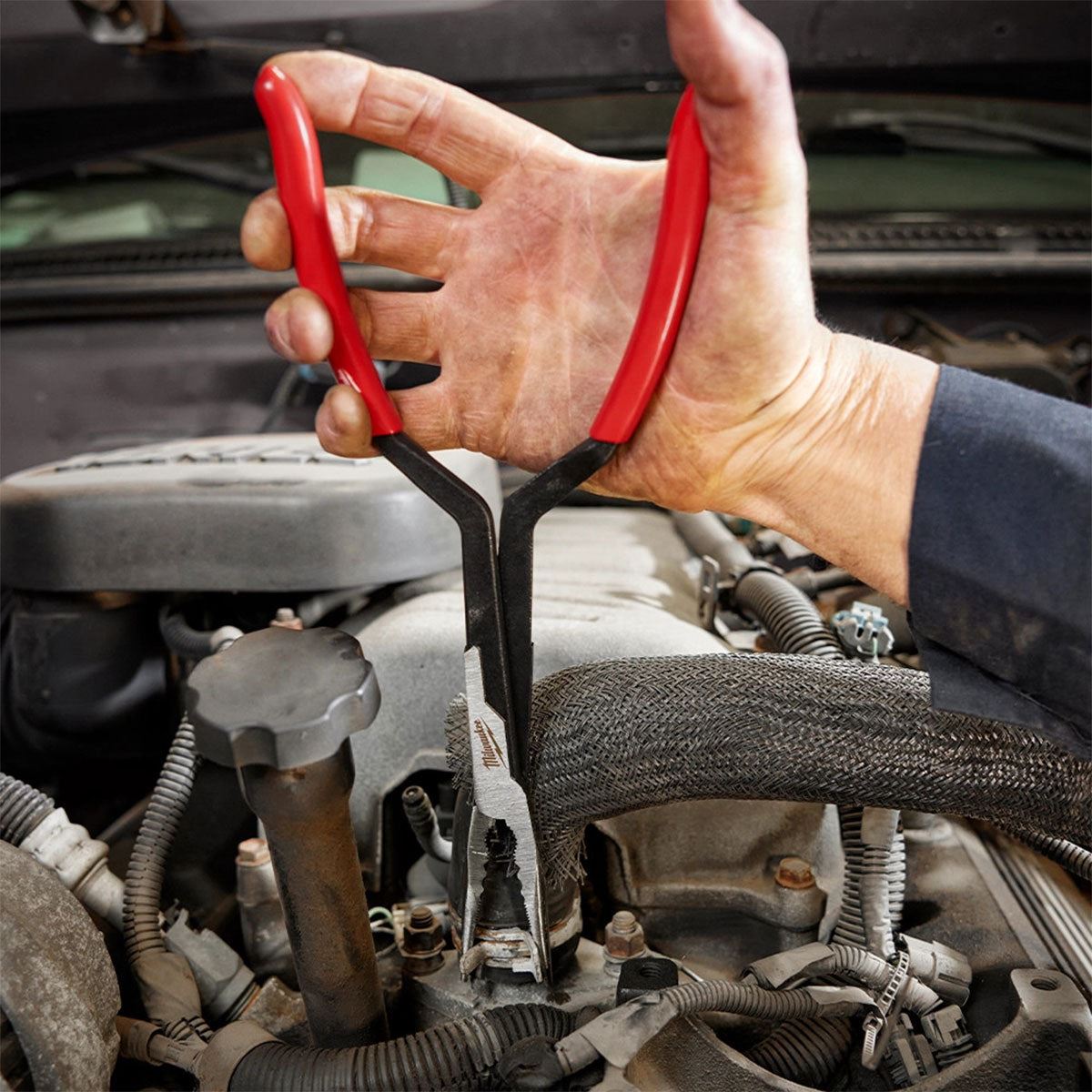 Milwaukee Long Reach Pliers Set 2 Piece 4932492499