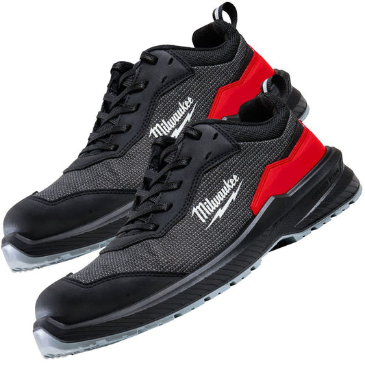 Milwaukee Flextred S1PS Safety Trainers Black Size 8 - 4932493694