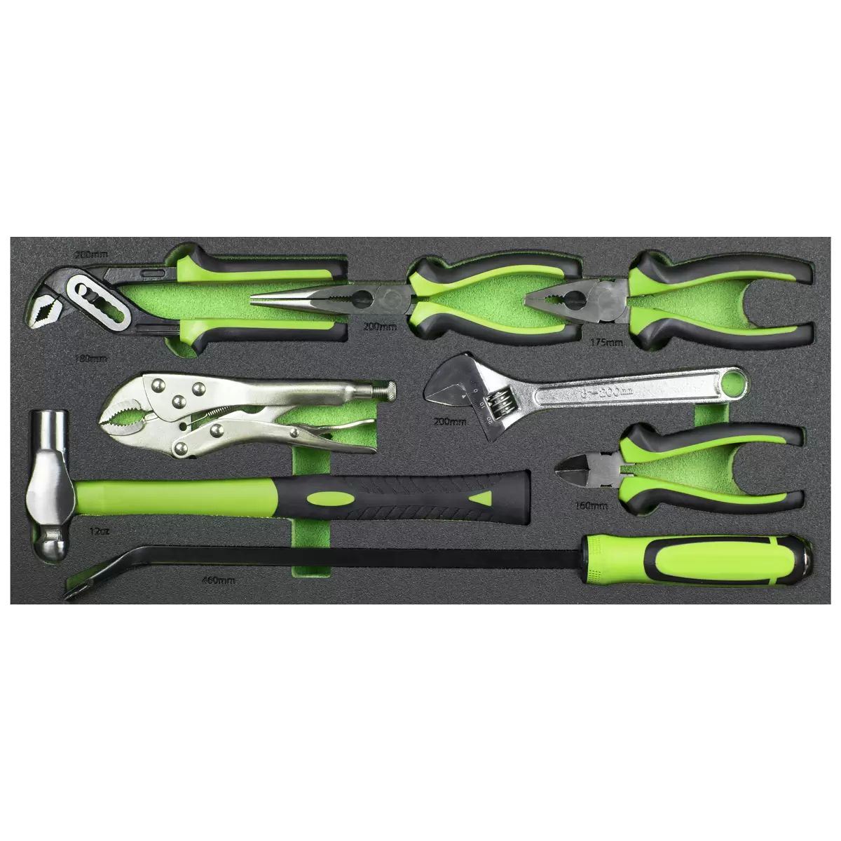 Sealey S01267 Top Chest & Rollcab Combination 6 Drawer with Tool Kit 247pc