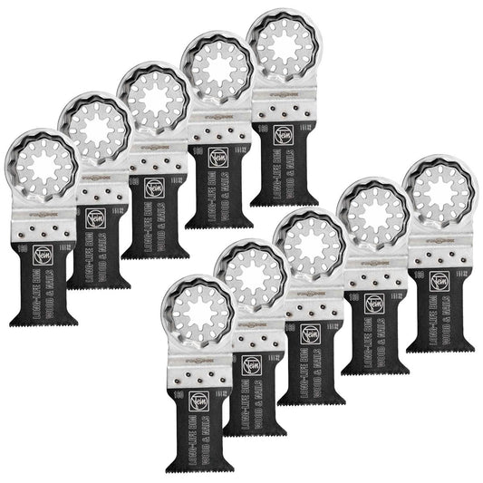Fein 35mm STARLOCK E-Cut Long-Life BIM Saw Blade 63502160240 Pack of 10