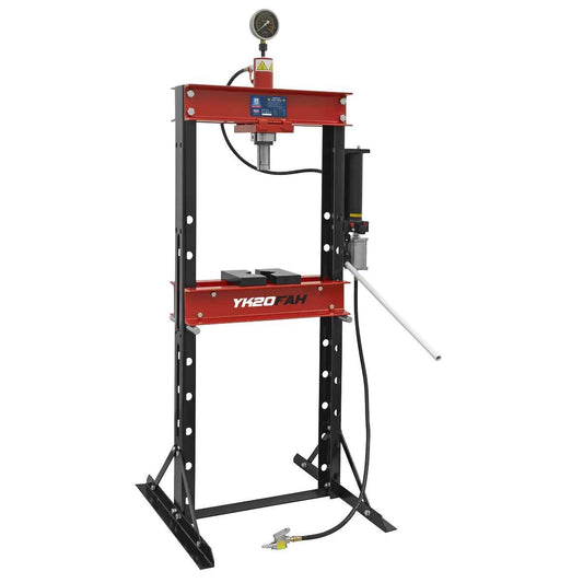Sealey YK20FAH Air/Hydraulic Press 20 Tonne Floor Type