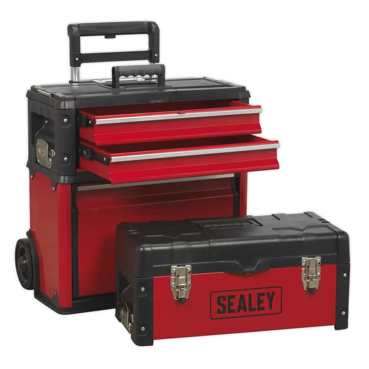 Sealey AP548 3 Compartment Mobile Steel/Composite Toolbox