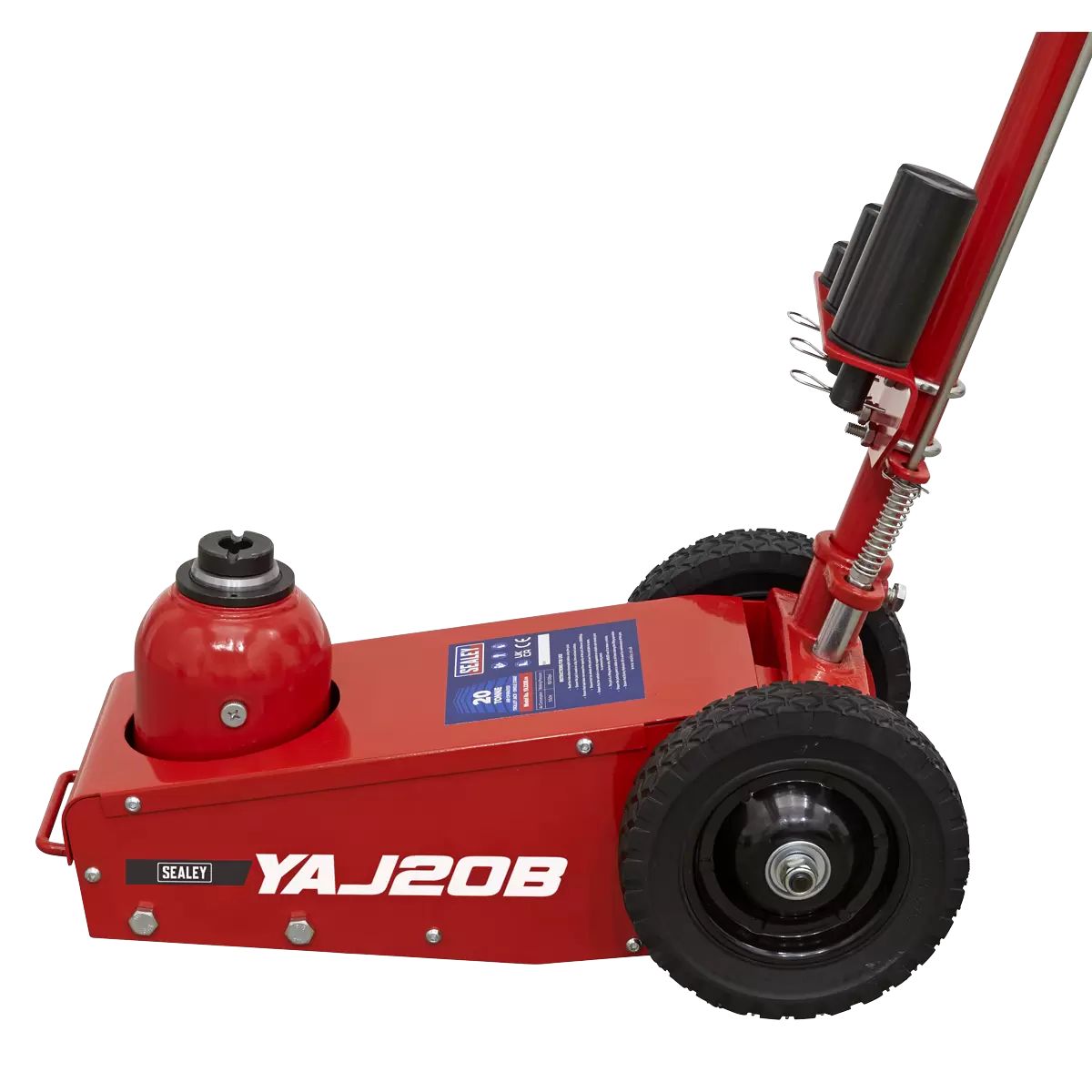 Sealey YAJ20B 20 Tonne Air Operated Trolley Jack