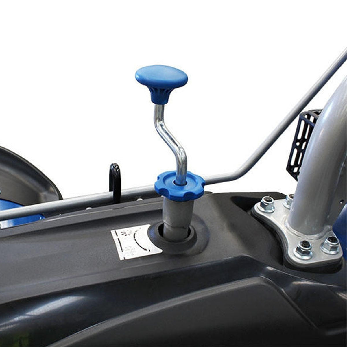 Hyundai HYSW1000 100cm Self-Propelled Petrol Yard Sweeper Powerbrush for Easy Lawn & Garden Cleanup