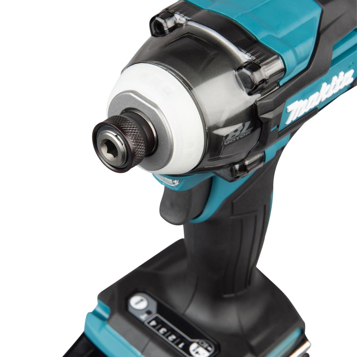 Makita TD004GZ01 40V Max XGT Brushless Impact Driver with 1 x 2.5Ah Battery Charger & Case