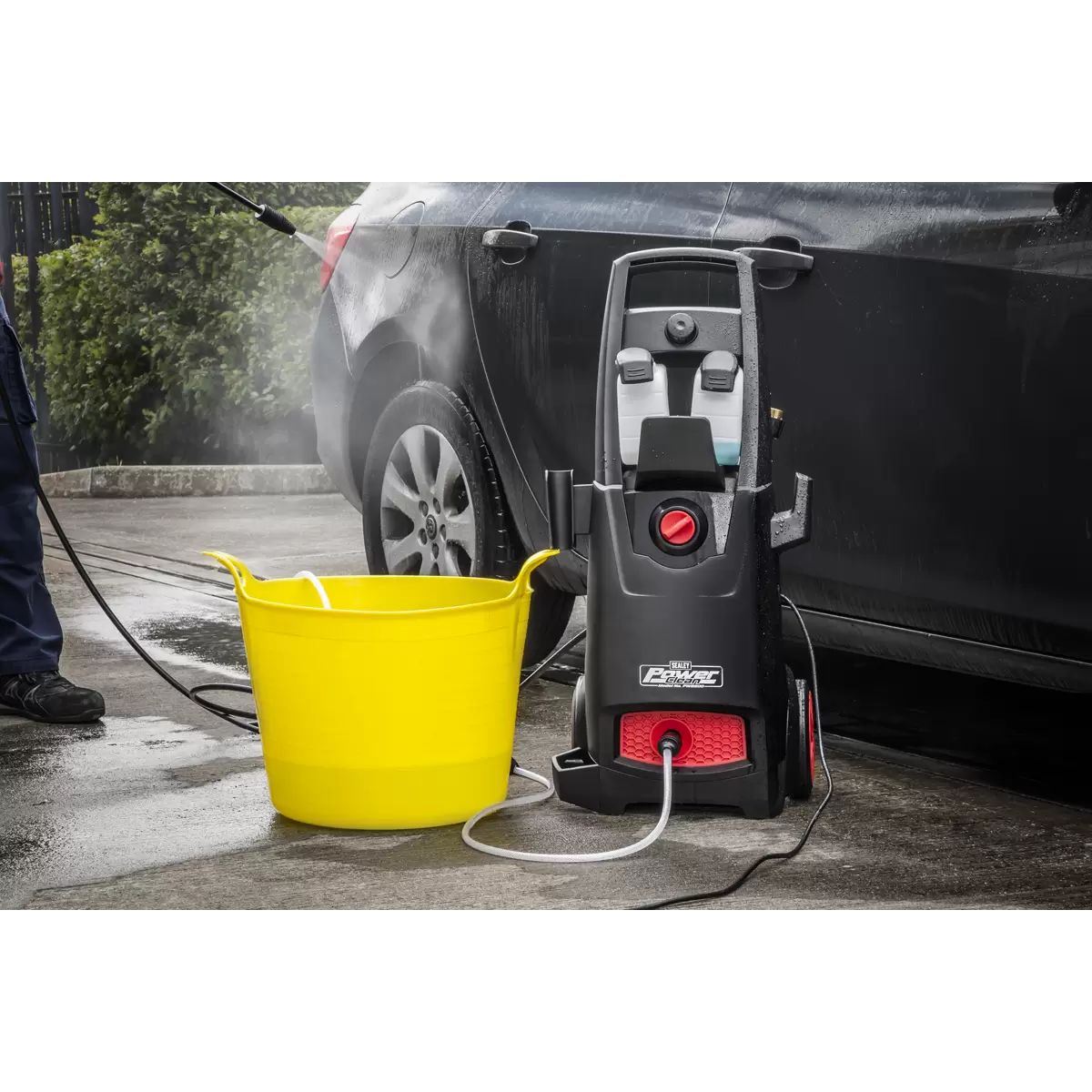 Sealey PW2200 140bar Pressure Washer with TSS & Rotablast 230V