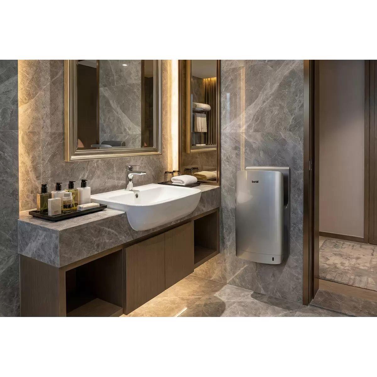 Sealey DH150 Baridi Hand Dryer with HEPA Filter & Auto-Sensor 1750W/230V Silver