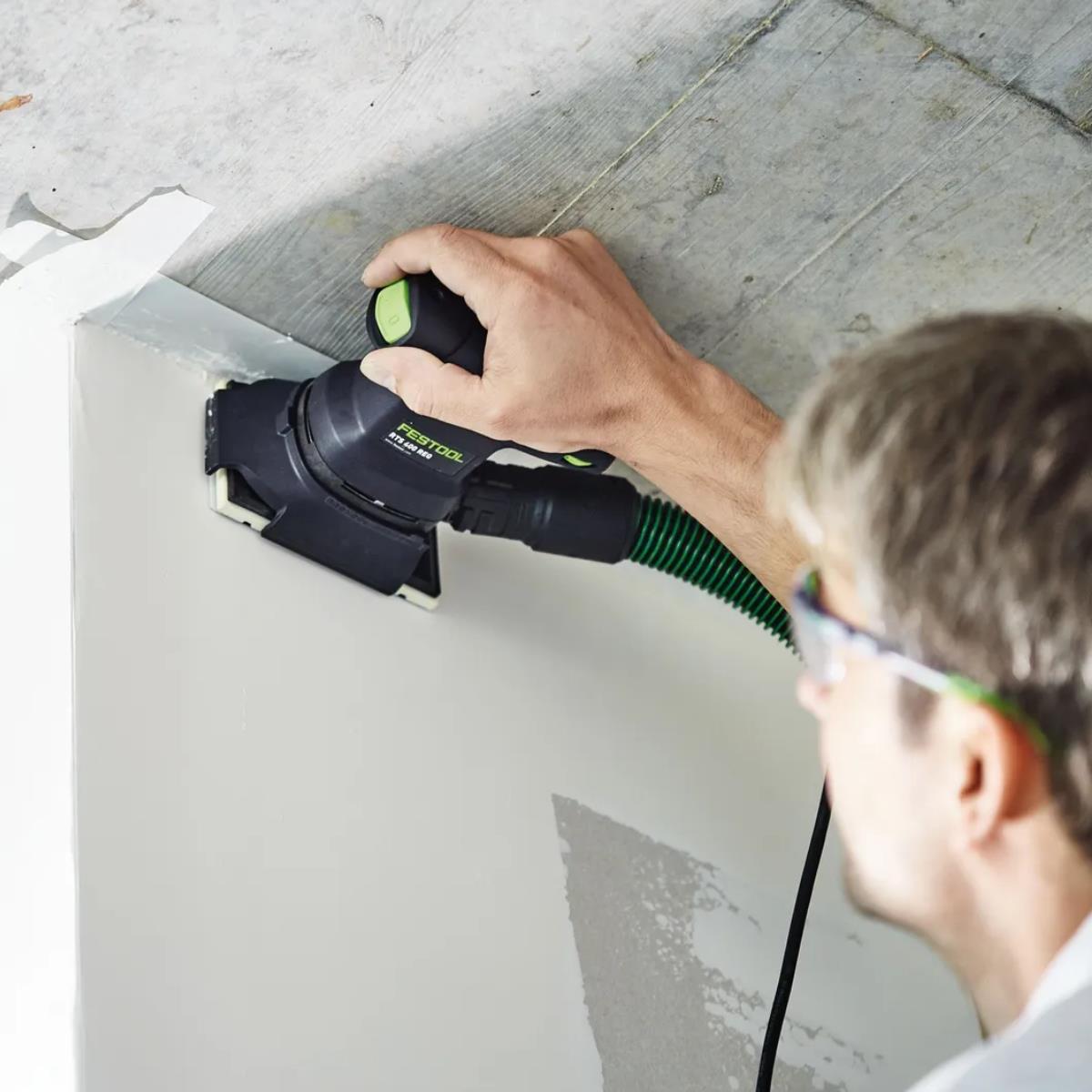 Festool RTS 400 REQ-Plus 230V RUTSCHER Orbital Sander with Light Module & Case 578927
