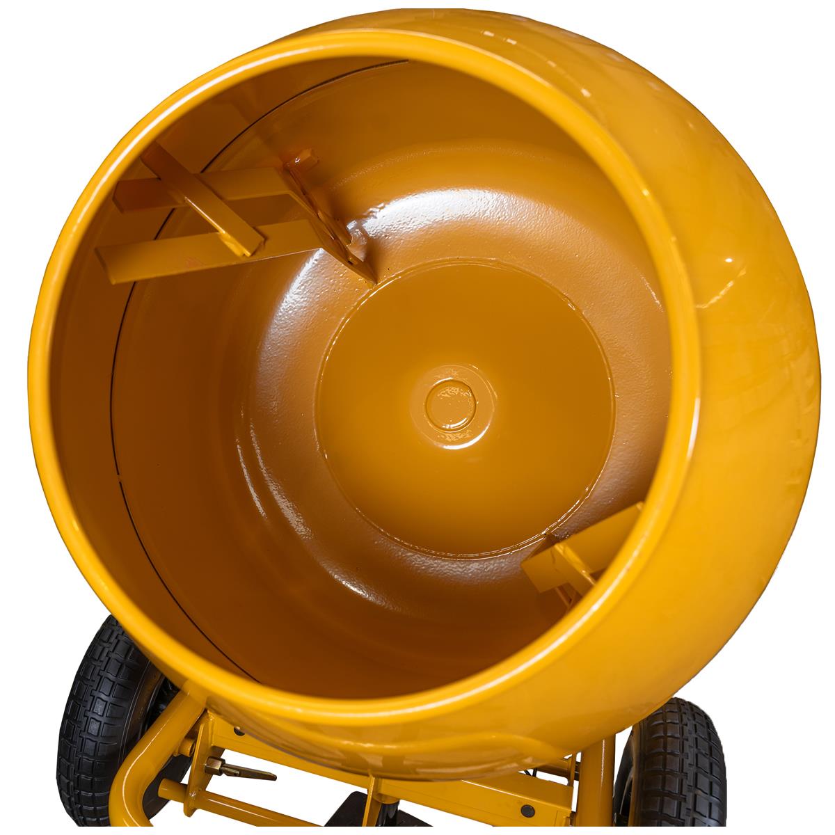 JCB CM150E-110 134L Seam Welded Tip Up Cement Mixer 550W Electric Motor 110V