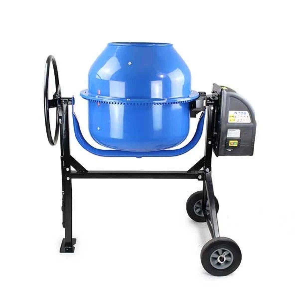 Hyundai HYCM160E 160L Portable Electric Cement Concrete Mixer 230V/650W