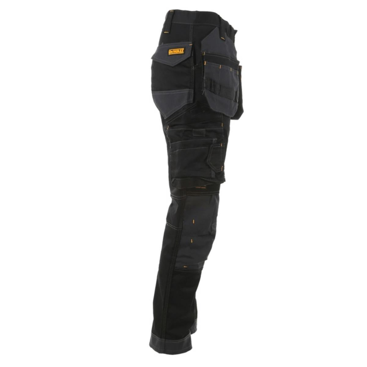Dewalt Harrison Pro-Stretch Trousers with Holster Pockets Black/Grey - L31