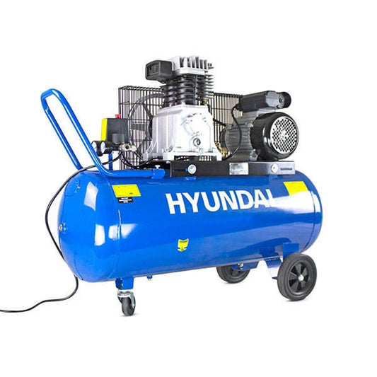 Hyundai HY3100P 100L Electric Air Compressor 14CFM 145psi Twin Cylinder Direct Drive 3hp/230V