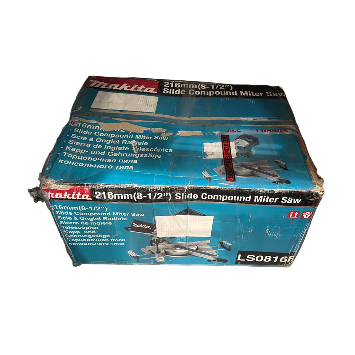 Makita LS0816F/2 216mm Slide Compound Mitre Saw 240V Item Condition Seller Refurbished