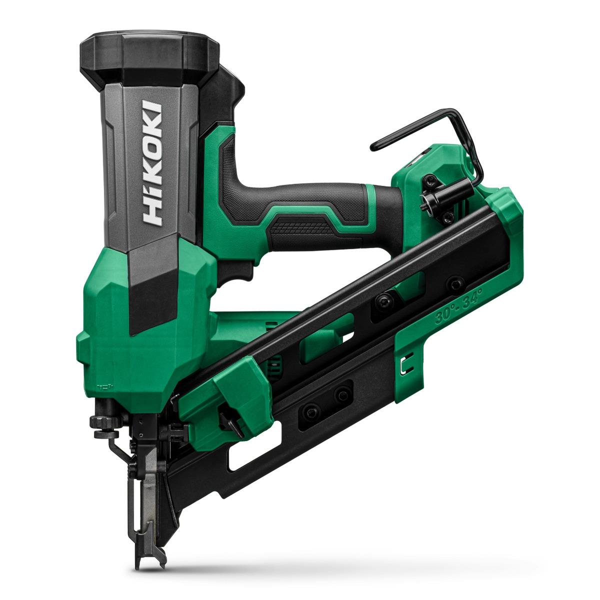 HiKOKI NR1890DCBJPZ 18V 90mm Brushless Speed Series First Fix Framing Nailer with 2 x 5.0Ah MultiVolt Battery & Charger in Case