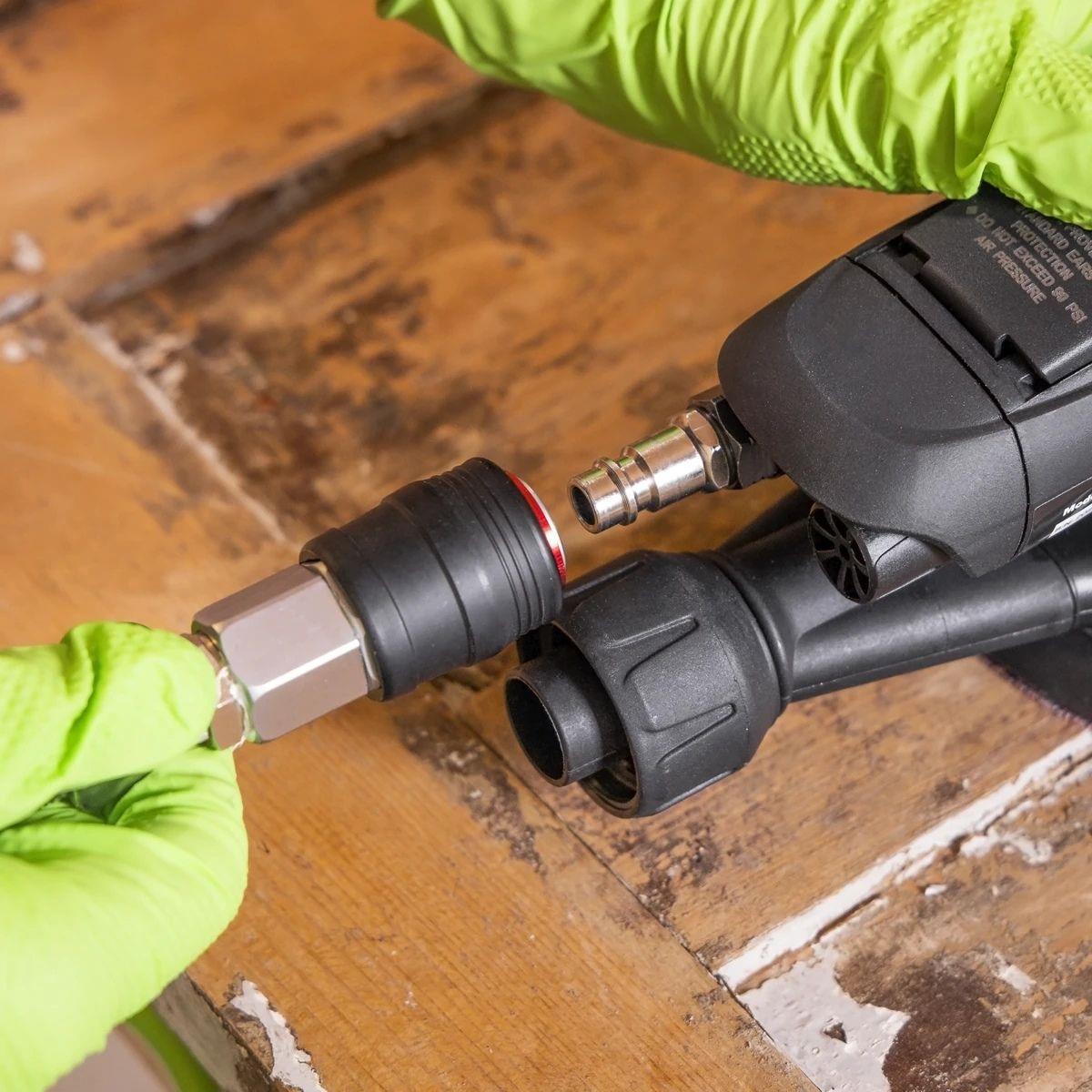Sealey SA801 Air Palm Orbital Sander 150mm Dust-Free