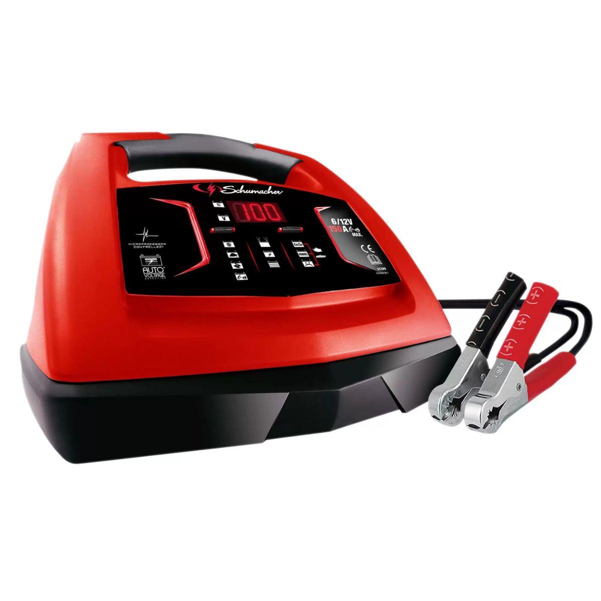 Draper SCI90 Schumacher 6/12V Multi-Function Battery Charger with Engine Start Mode 13109
