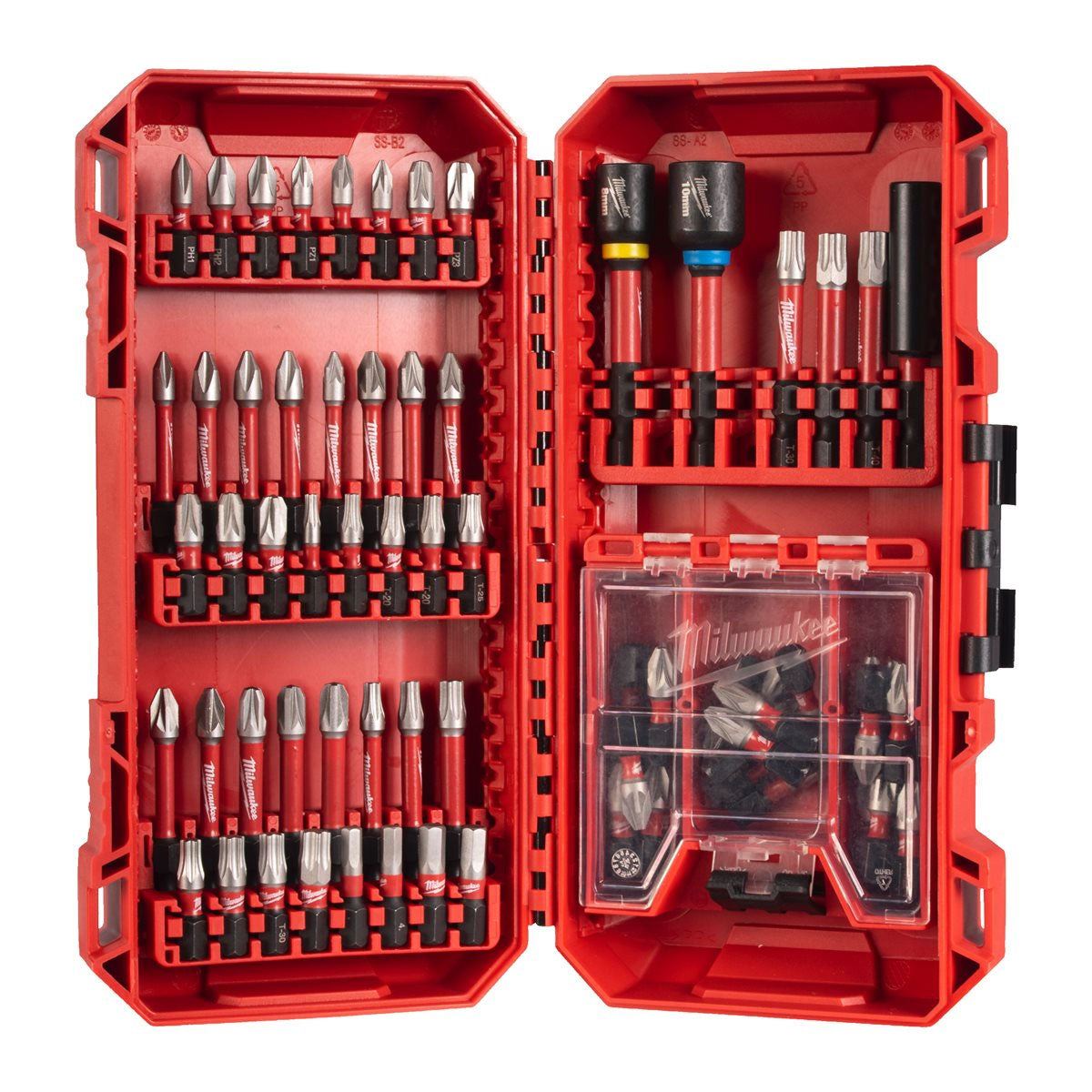 Milwaukee 70 Piece Shockwave Impact Duty Bit Set 4932492007
