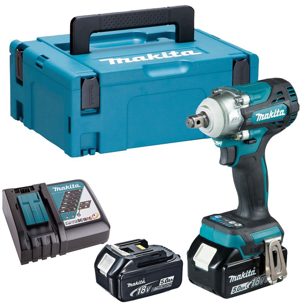 Makita DTW300RTJ 18V LXT Brushless 1/2