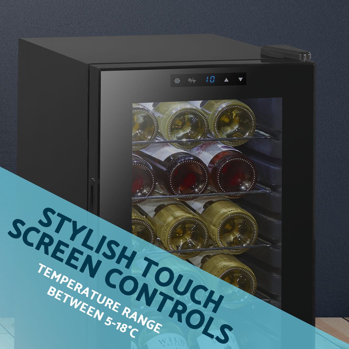 Sealey DH5 Baridi 15 Bottle Tabletop Fridge & Cooler 240V