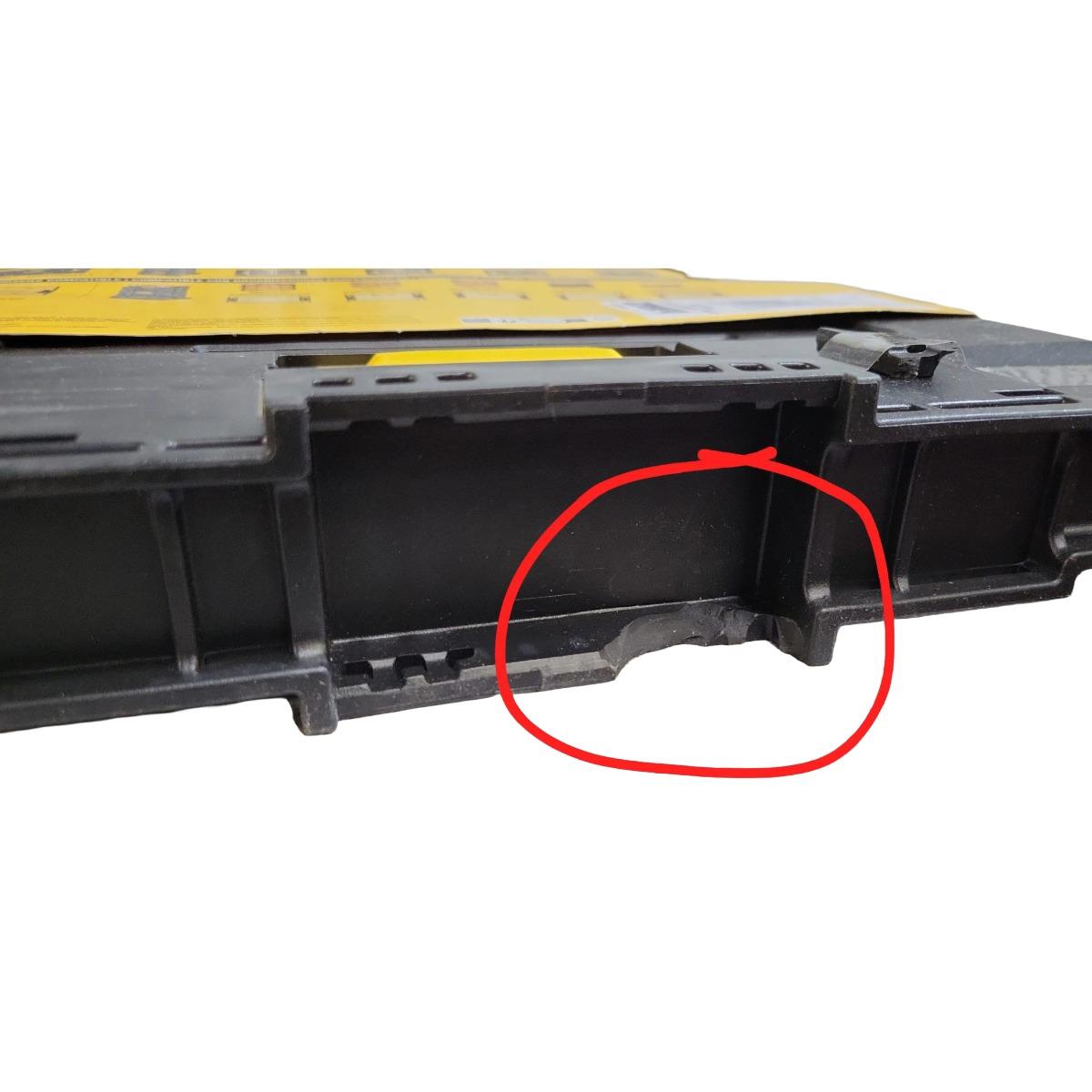 DeWalt DWST1-70703 TSTAK II Suitcase Tool Storage Box Item Condition Damaged Box
