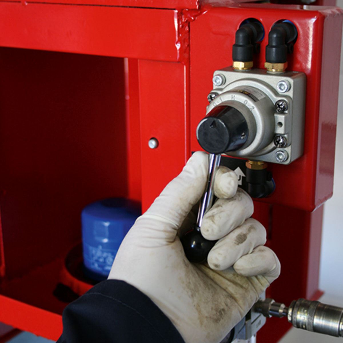 Sealey HFC08 Pneumatic Oil Filter Crusher