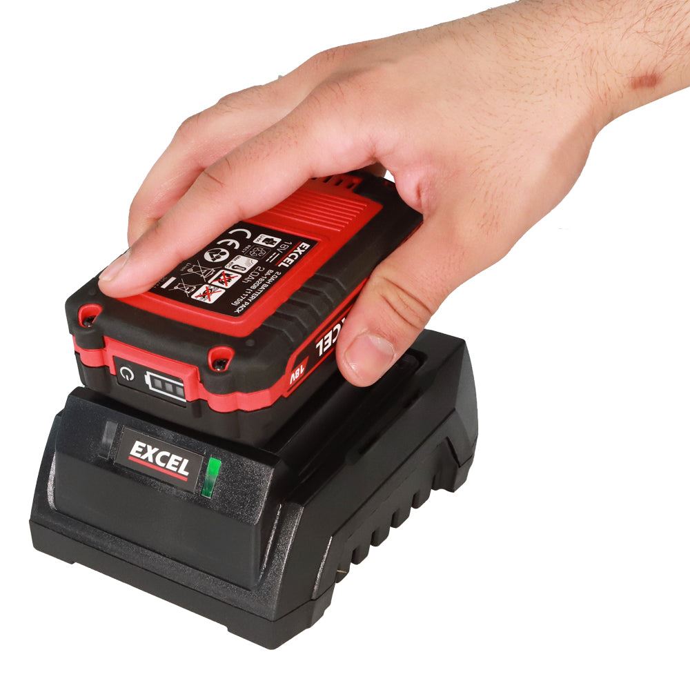 Excel 100V-240V Fast Battery Charger 2.3A Item Condition Damaged Box