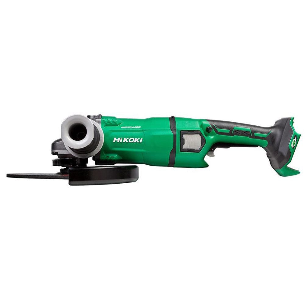 Hikoki G3623DAJAZ 36V Multivolt Brushless 230mm Angle Grinder with 2 x 4.0Ah Batteries, Charger & Case