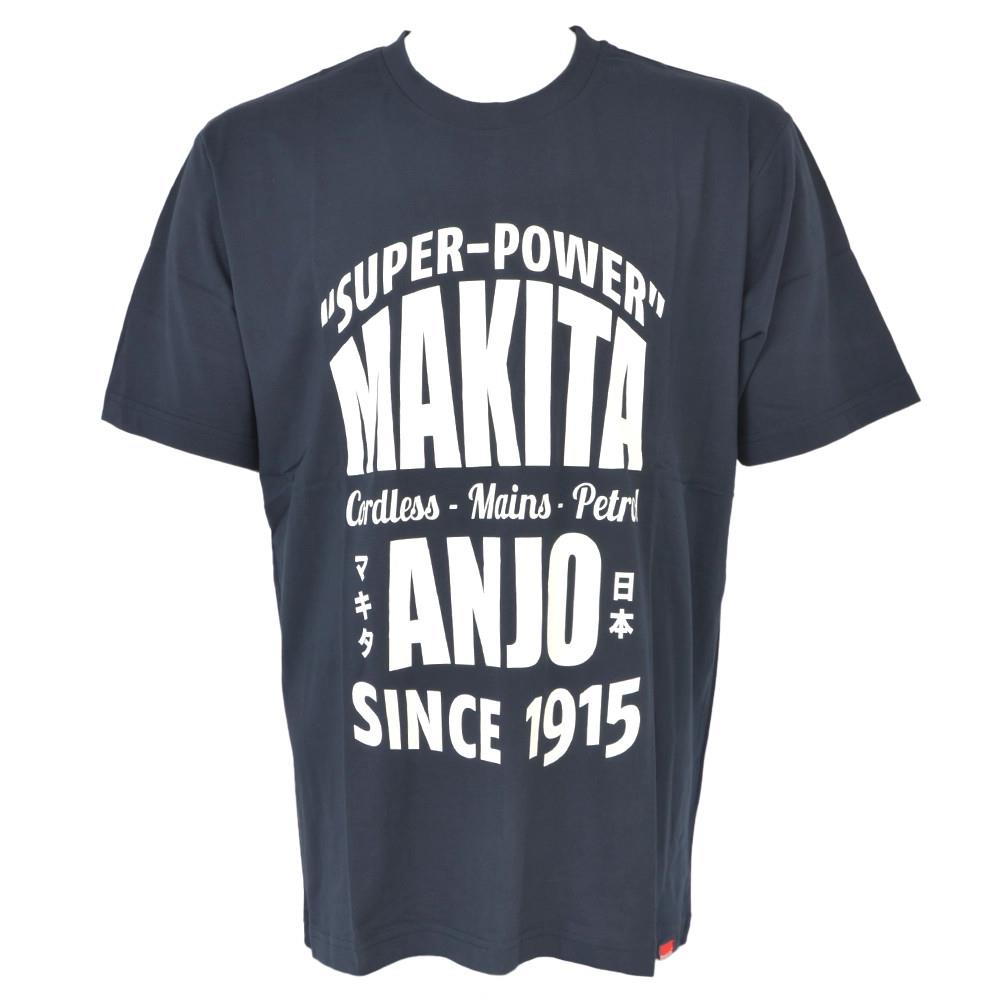 Makita 98P600NV-XL Navy T Shirt with Makita Anjo 1915 Logo - Extra Large