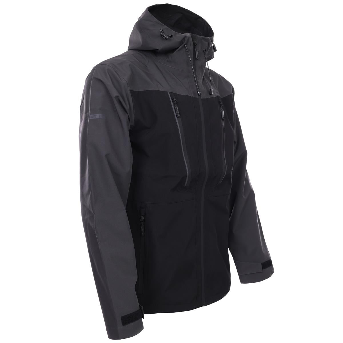 TuffStuff 247 ProShell Waterproof Hooded Jacket Black - Size L