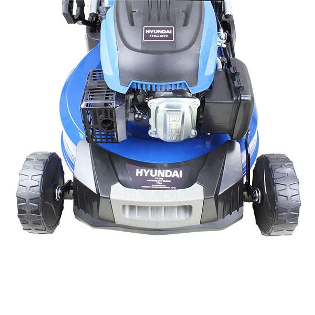 Hyundai HYM530SPER 196cc Electric -Start Self-Propelled Petrol Roller Lawnmower 21