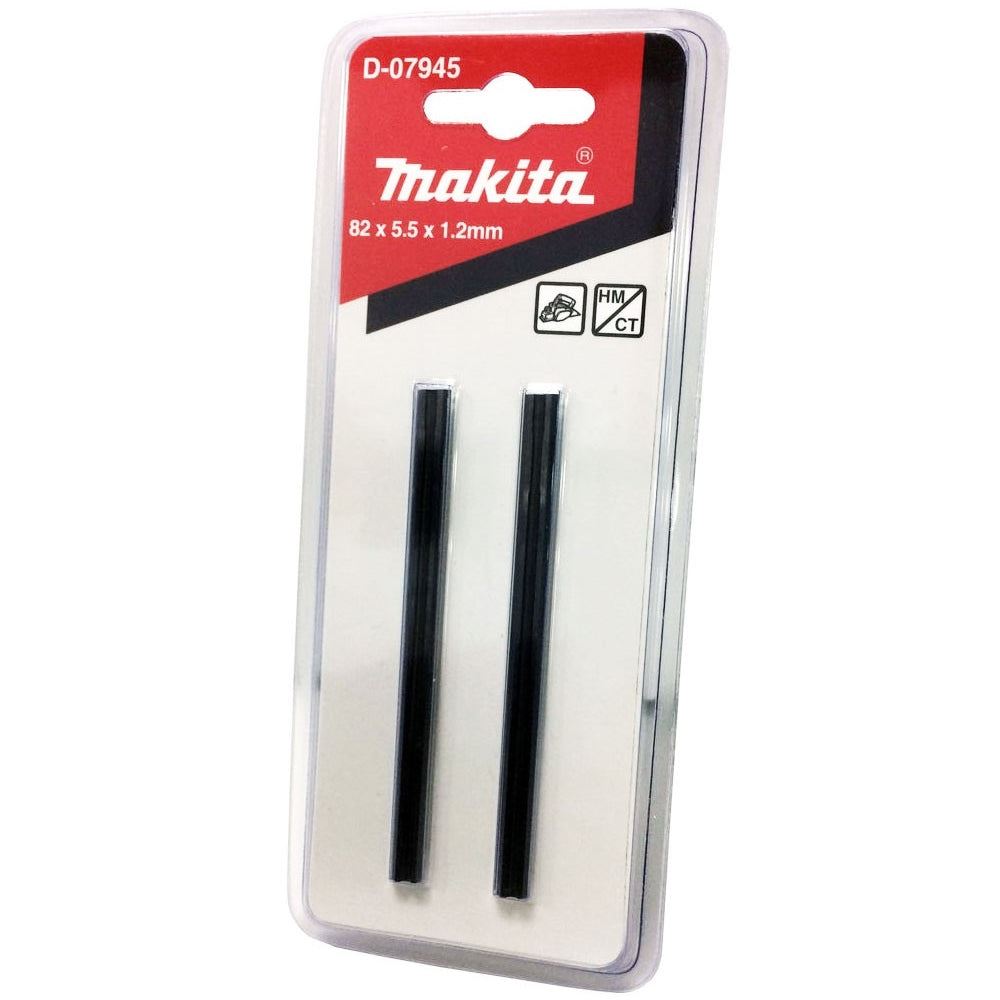Makita 82mm TCT Reversible Mini Planer Blade D-07945