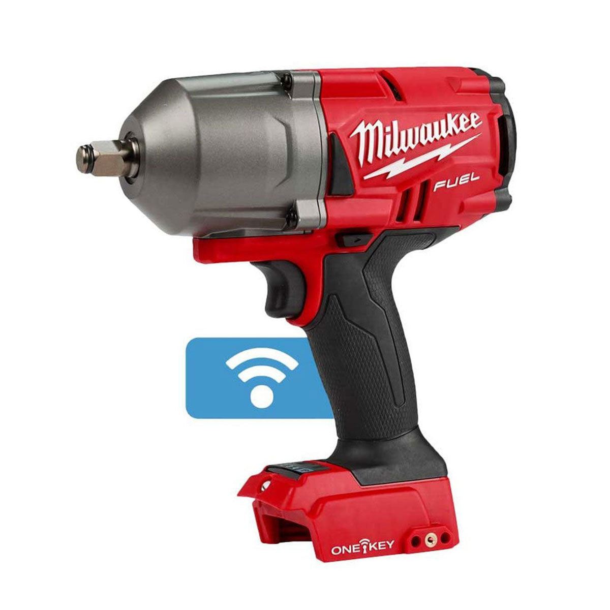 Milwaukee M18ONEPP2Q-502B 18V Fuel ONE-KEY Brushless Impact Wrench & Grease Gun with 2 x 5.0Ah Batteries Charger & Bag 4933480467