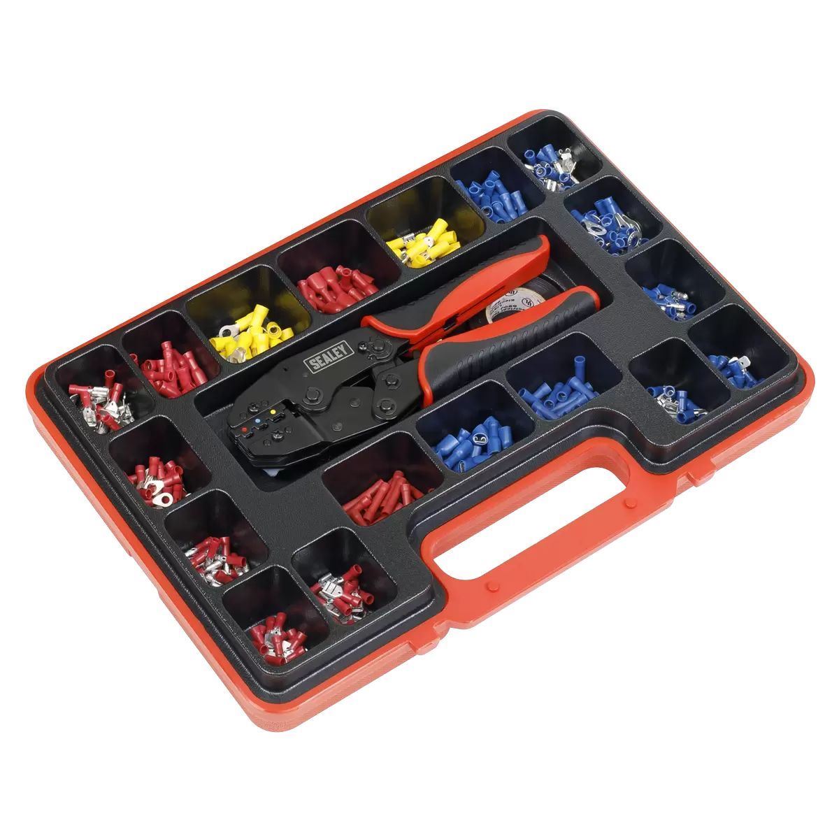 Sealey AK386 Ratchet Crimping Tool Kit 552 Piece